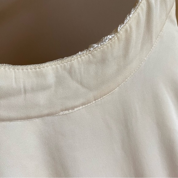 Alice + Olivia lace bodice mini dress eggshell off white - Picture 16 of 16